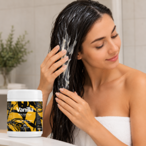 Alternative view of Mască pentru păr uscat și tern, Vanilla Shine Hair Mask, 1000 ml, Kallos Cosmetics®