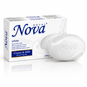 Săpun cremă hidratant Nova Royal® White Cream & Milk, 100 g