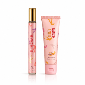 Set cadou pentru femei GLITZY SKANDAL, Apă de toaletă 35 ml + Loțiune de corp 35 ml, Lea Luis®