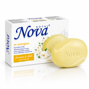 Săpun cremă hidratant Nova® Jasmine & Milk, cu iasomie și lapte, 100 g