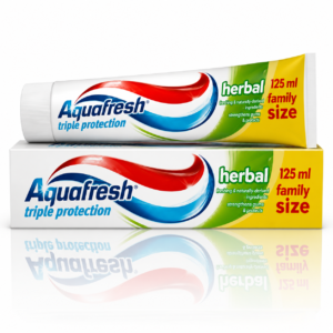 Pastă de dinți Aquafresh® Triple Protection Herbal, XXL 125 ml