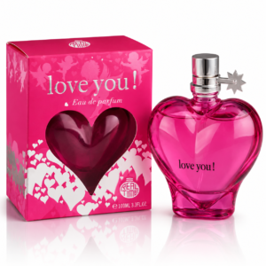 Apă de parfum pentru femei Love You! Pink, 100 ml, Real Time®