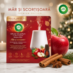 Alternative view of Difuzor de parfum Air Wick® Aroma Mist, Măr și Scorțișoară, cu uleiuri esențiale, ediție limitată