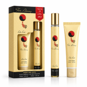 Set cadou FOR AWAY, Apă de toaletă 35 ml + Cremă de mâini 35 ml, Lea Luis®