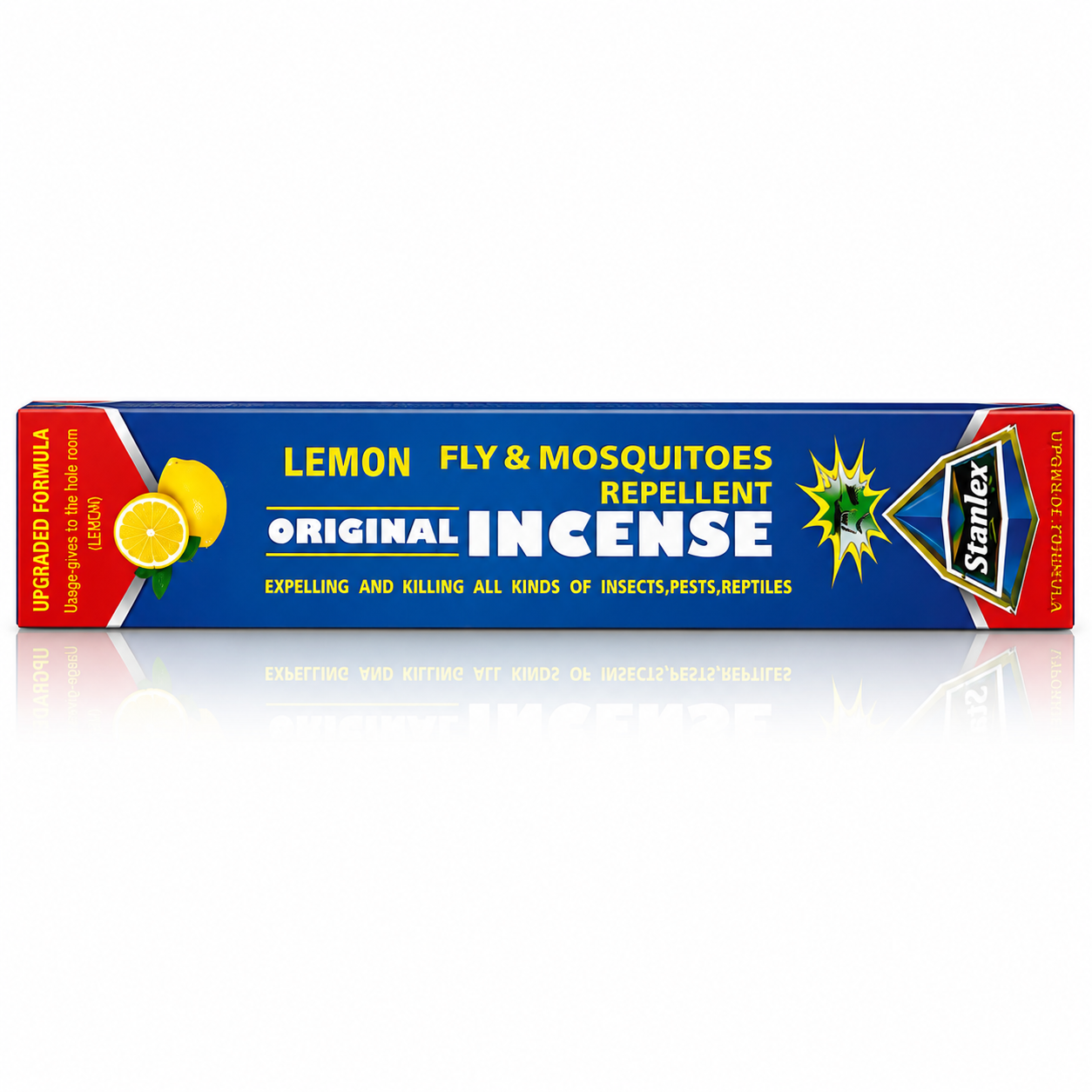 Bețișoare parfumate antițânțari cu aromă de lămâie, Stanlex® - imagine 2