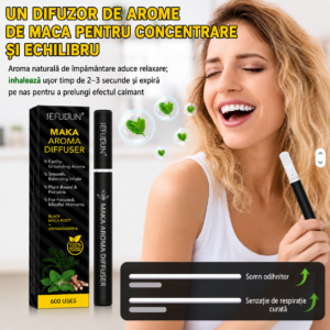 Alternative view of Inhalator de arome 100% naturale, Difuzor aromaterapie fără fum, fără nicotină, fără tutun, MAKA, 600 de utilizări, SEFUDUN®