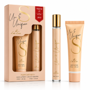 Set cadou Sun & Unique, Apă de toaletă 35 ml + Loțiune de corp 35 ml, Lea Luis®