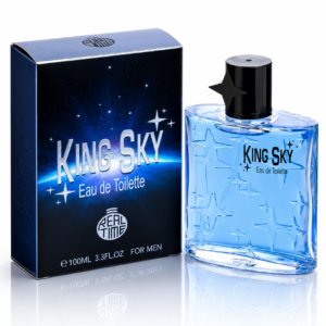 Apă de toaletă pentru bărbați King Sky, 100 ml, Real Time®
