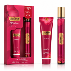 Set cadou Advanced Temptation For Woman, Apă de toaletă 35 ml + Cremă de mâini 35 ml, Lea Luis®