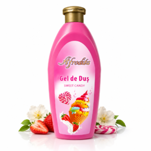 Gel de duș Afrodita® Sweet Candy, 750 ml