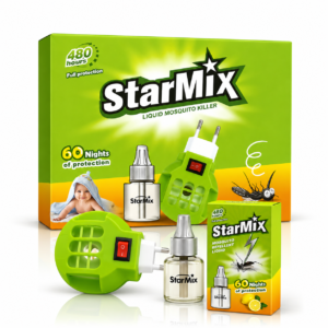 Aparat electric antițânțari StarMix® cu rezervă lichidă, protecție până la 60 nopți