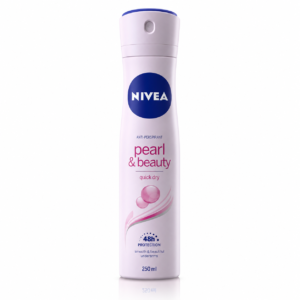 Deodorant antiperspirant spray NIVEA® Pearl & Beauty Quick Dry 48h, 250 ml
