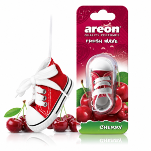 Odorizant auto Areon Fresh Wave® Cherry, baschet suspendat, aromă de cireșe