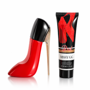 Set Cadou pentru Femei Missy G.G. Red, Parfum 30 ml și Body Lotion 50 ml, V.V.LOVE®
