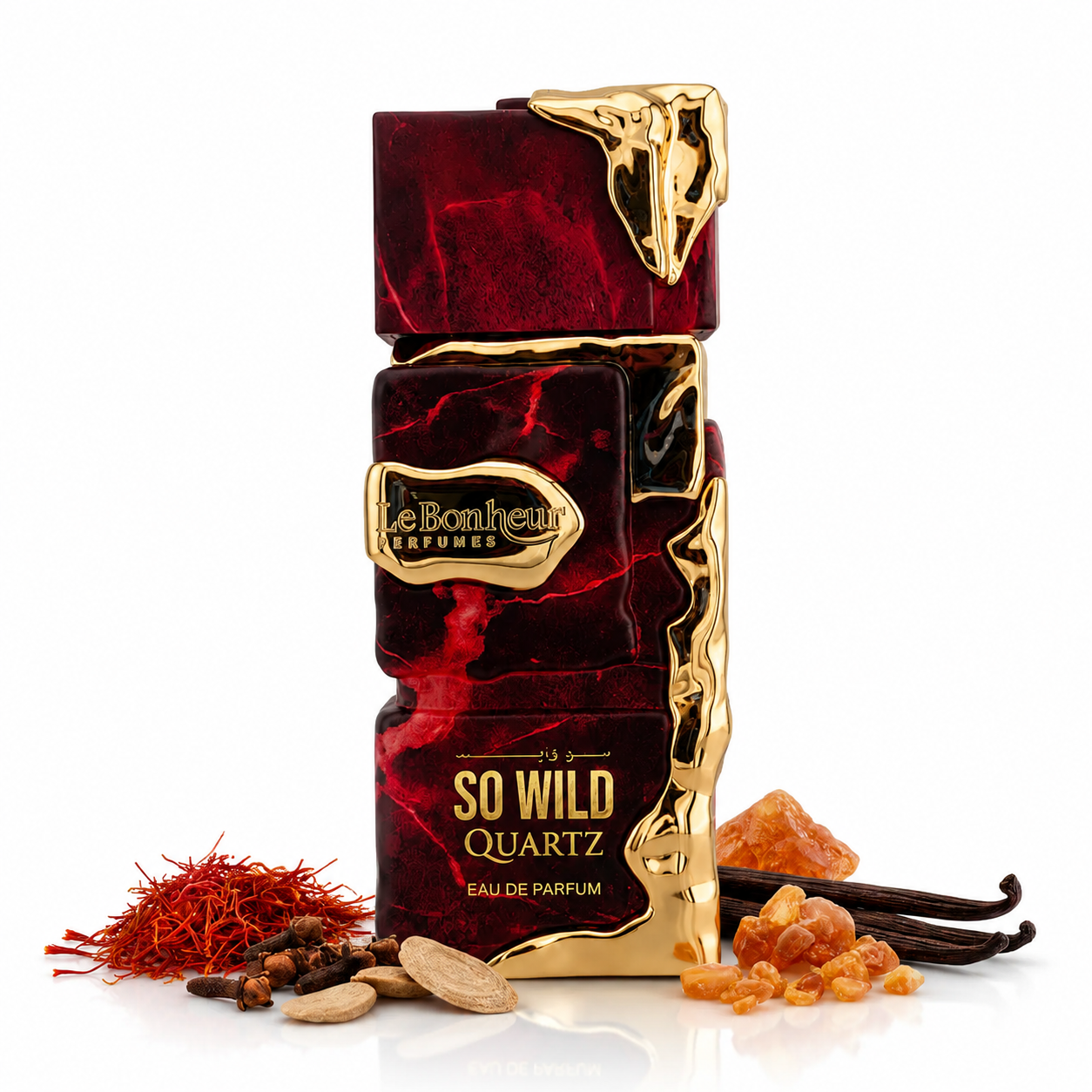 Apă de parfum unisex, So Wild Quartz, 100 ml, Le Bonheur® - imagine 3
