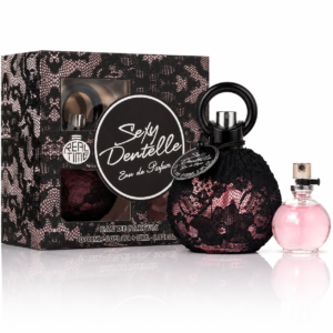 Set cadou 2 ape de parfum pentru femei REAL TIME® Sexy Dentelle, 100 ml + 15 ml