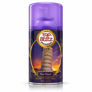 Rezervă spray odorizant automat Top Blitz Premium Pisa Tower, 260 ml