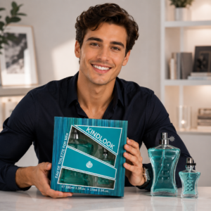 Alternative view of Set cadou Apă de toaletă pentru bărbați REAL TIME® Kind Looks, EDT, Set 100 ml + 15 ml