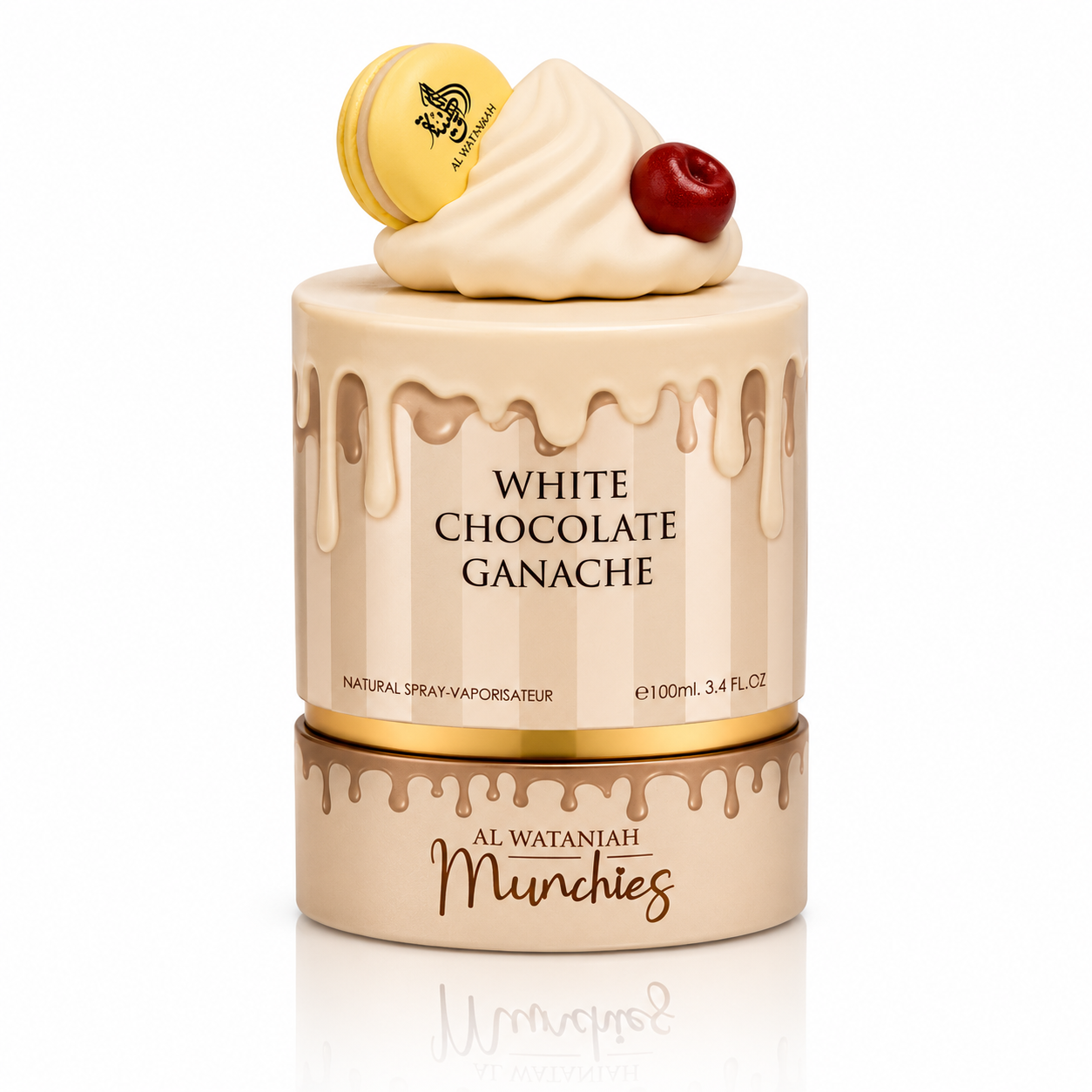 Apă de parfum unisex, White Chocolate Ganache, 100 ml, Al Wataniah Munchies® - imagine 3