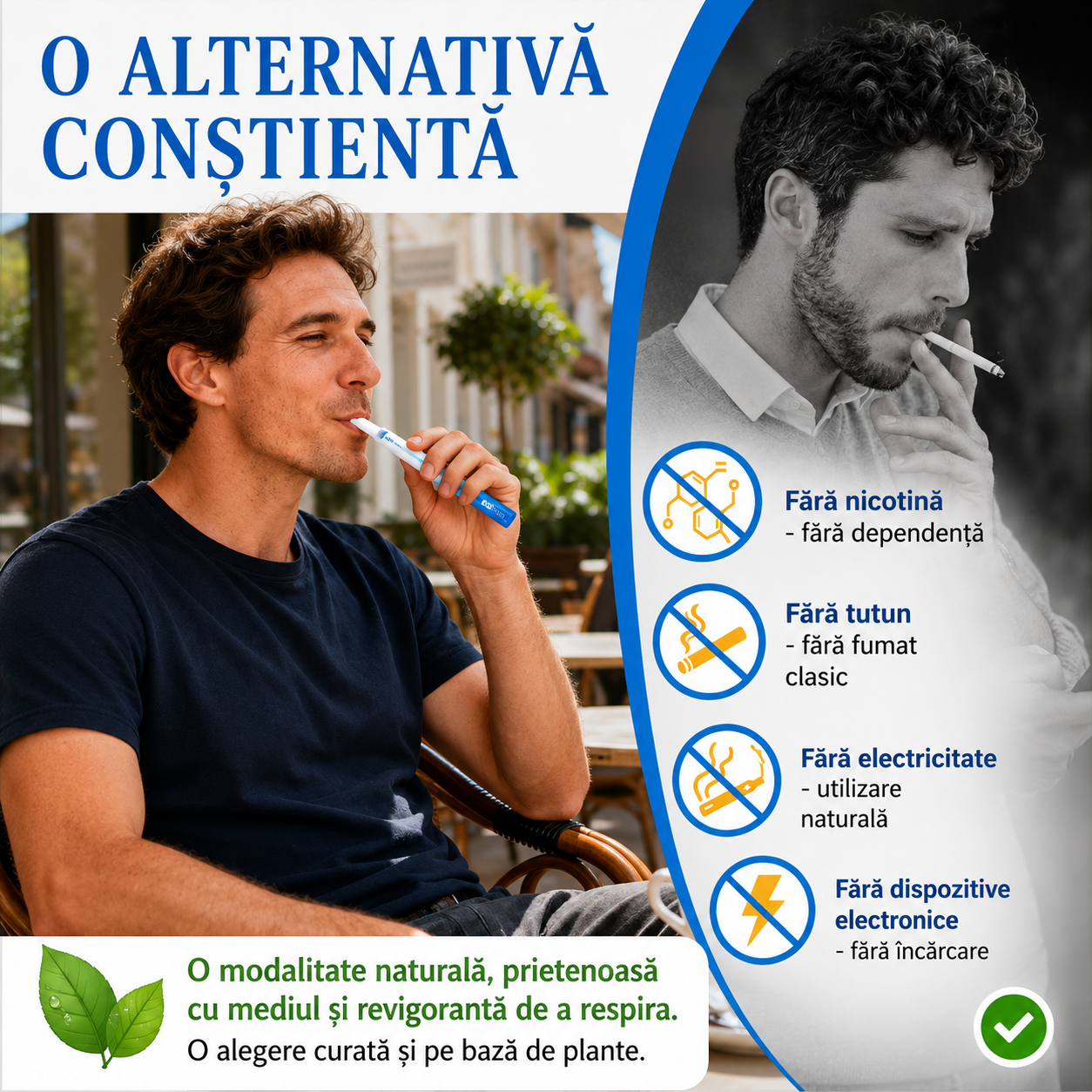 Inhalator de arome 100% naturale, Difuzor aromaterapie SLEEP, fără fum, fără nicotină, fără tutun, lavanda, mușețel și ashwagandha, 600 utilizări, ATOANY® - imagine 9