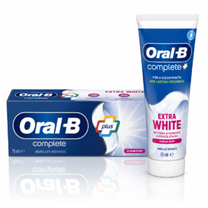 Pastă de dinți Oral-B Complete Plus Extra White Clean Mint, 75 ml