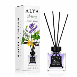 Odorizant de cameră cu bețișoare ALYA Nature Scents, Angel's Dream, 100 ml