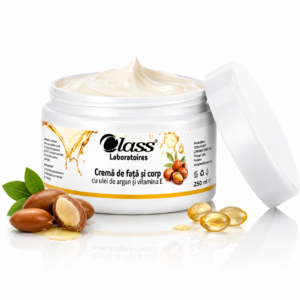 Cremă pentru față și corp cu ulei de argan și vitamina E, 250 ml, Class Laboratoires®