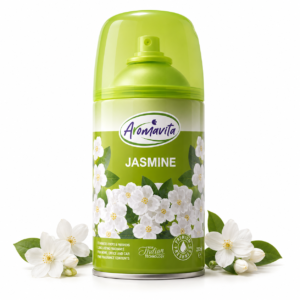 Rezervă spray odorizant pentru aparat automat, Aromavita® Jasmine, 250 ml
