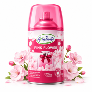 Rezervă spray odorizant pentru aparat automat, Aromavita® Pink Flower, 250 ml