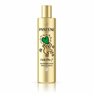 Șampon pentru păr rebel și dificil de disciplinat, Pantene Pro-V® Keith Haring Smooth & Sleek Miracle Shampoo, 250 ml