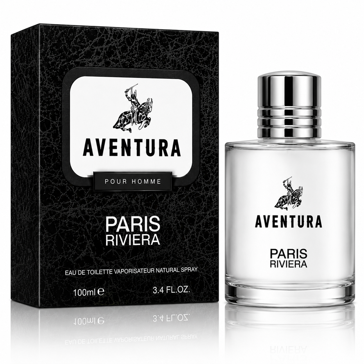 Apă de toaletă pentru bărbați Aventura Pour Homme, 100 ml, Paris Riviera®