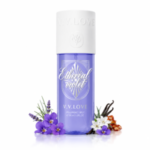 Spray de corp parfumat pentru femei V.V.LOVE®, Floral Violet, Fragrance Mist, 90 ml