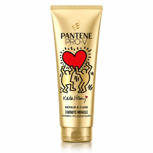 Balsam intensiv reparator pentru păr deteriorat, Pantene Pro-V® Keith Haring Repair & Care 3 Minute Miracle, 220 ml