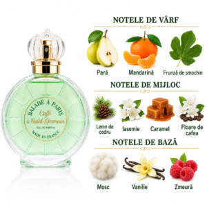 Alternative view of Apă de Parfum pentru femei, Parfum de damă Balade a Paris - Café à Saint Germain, Made in France, EDP 100 ml, JEANNE ARTHES®