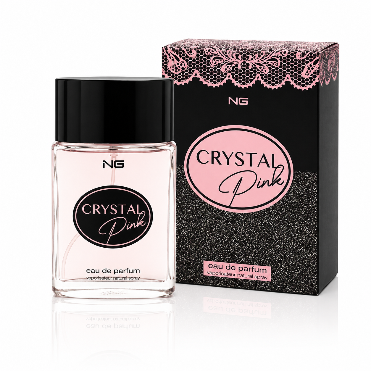 Apă de parfum pentru femei, Parfum damă Crystal Pink, EDP, 100 ml, NG®