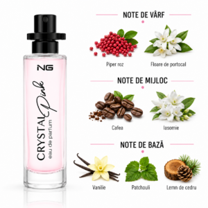Alternative view of Apă de parfum pentru femei, Parfum damă Crystal Pink, EDP, 15 ml, NG®