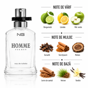Alternative view of Apă de toaletă pentru bărbați, Parfum bărbătesc Homme, EDT, 15 ml, NG®