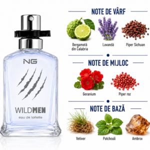 Alternative view of Apă de toaletă pentru bărbați, Parfum bărbătesc Wildmen, EDT, 15 ml, NG®
