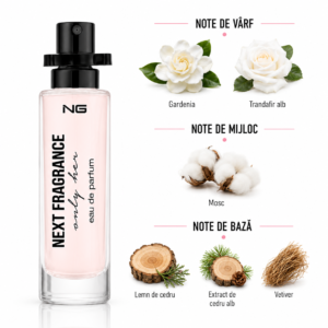 Alternative view of Apă de parfum pentru femei, Parfum damă Next Fragrance Only Her, EDP, 15 ml, NG®