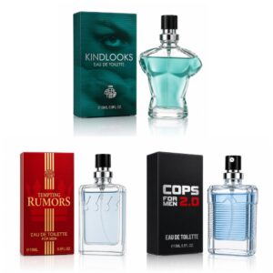 Apă de toaletă pentru bărbați, Real Time Collection 3, set 3 x 15 ml Pocket Perfume, parfumuri de buzunar