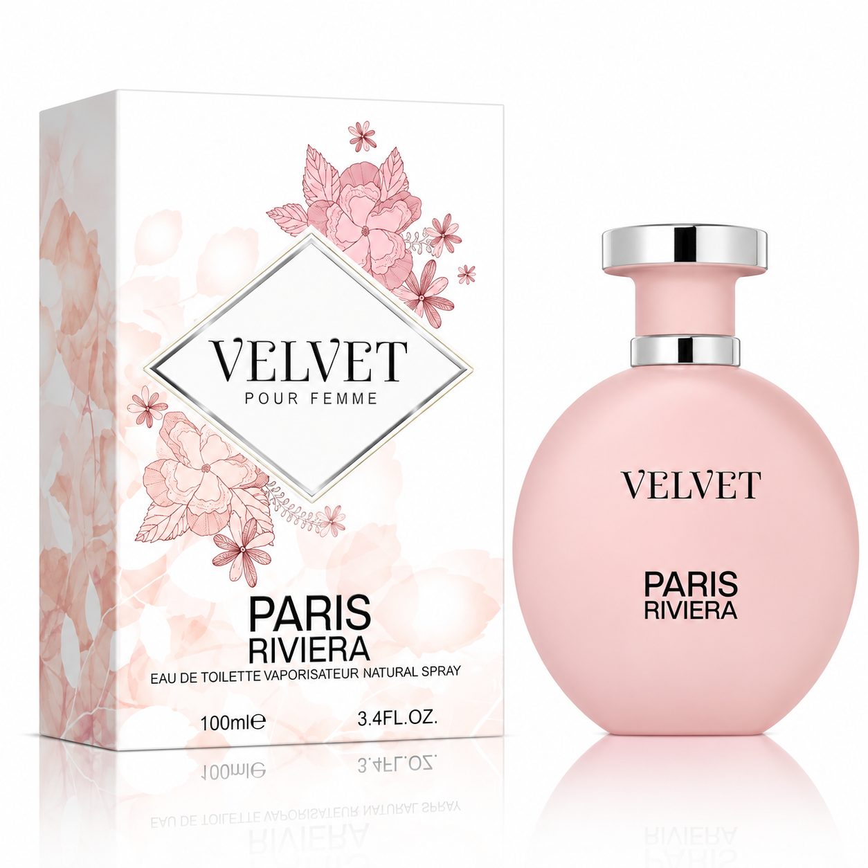Apă de toaletă pentru femei Velvet Pour Femme, 100 ml, Paris Riviera®