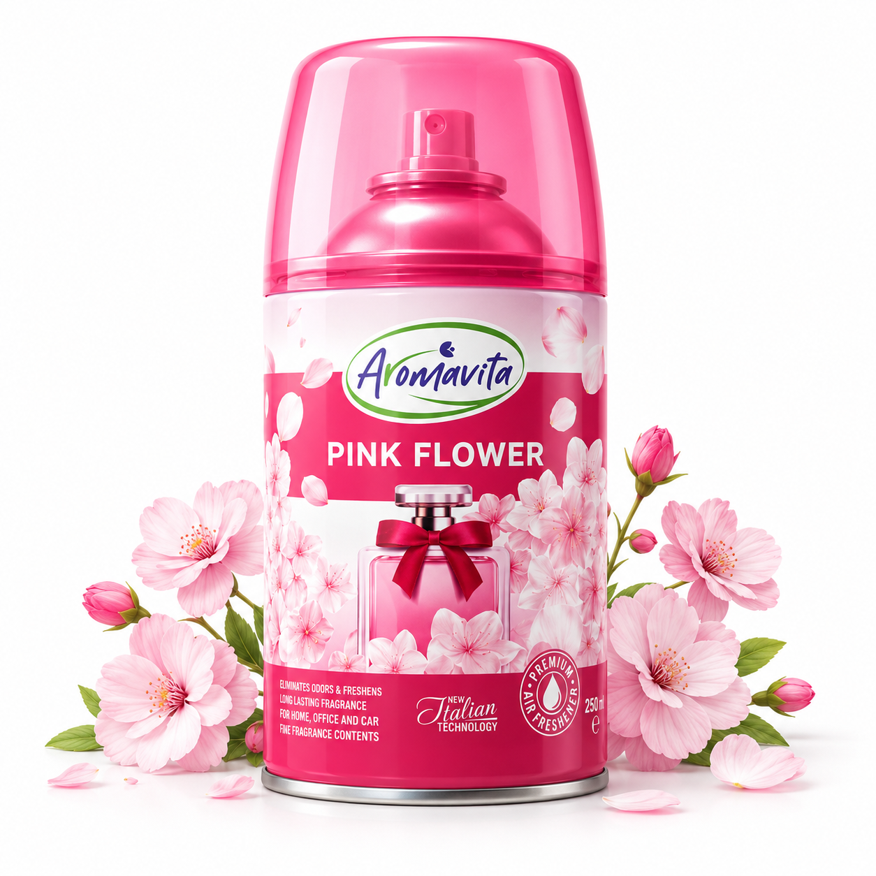 Aromadifuzor, aparat odorizant automat Aromavita®, 3 trepte de pulverizare, funcție extra spray, alb - imagine 4