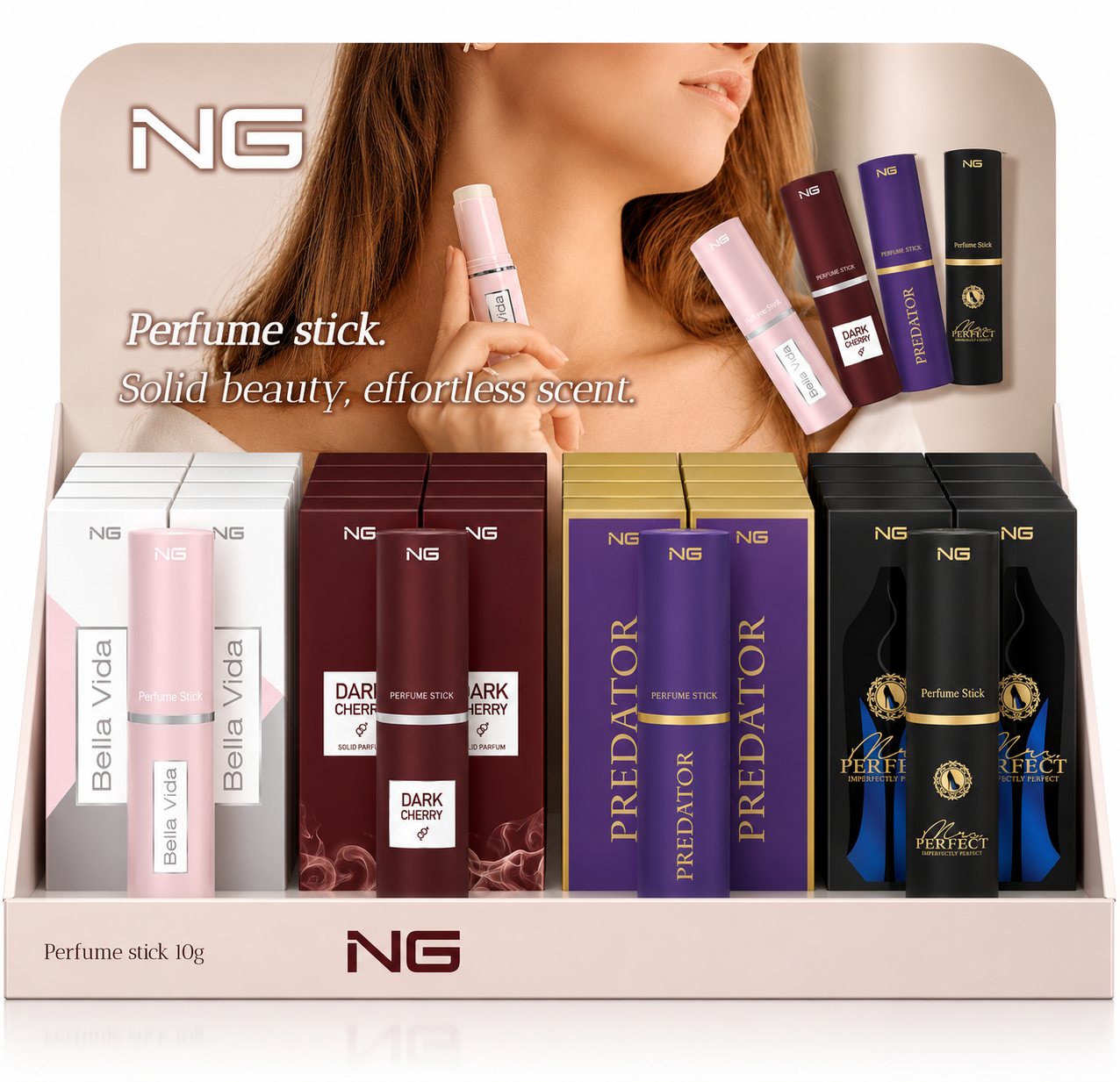 Parfum solid pentru femei, Miss Perfect Perfume Stick, 10 g, NG® Next Generation Perfumes - imagine 3