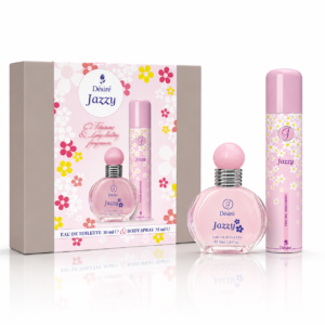 Set cadou pentru femei Désiré Jazzy, Eau de Toilette 30 ml + Body Spray 75 ml