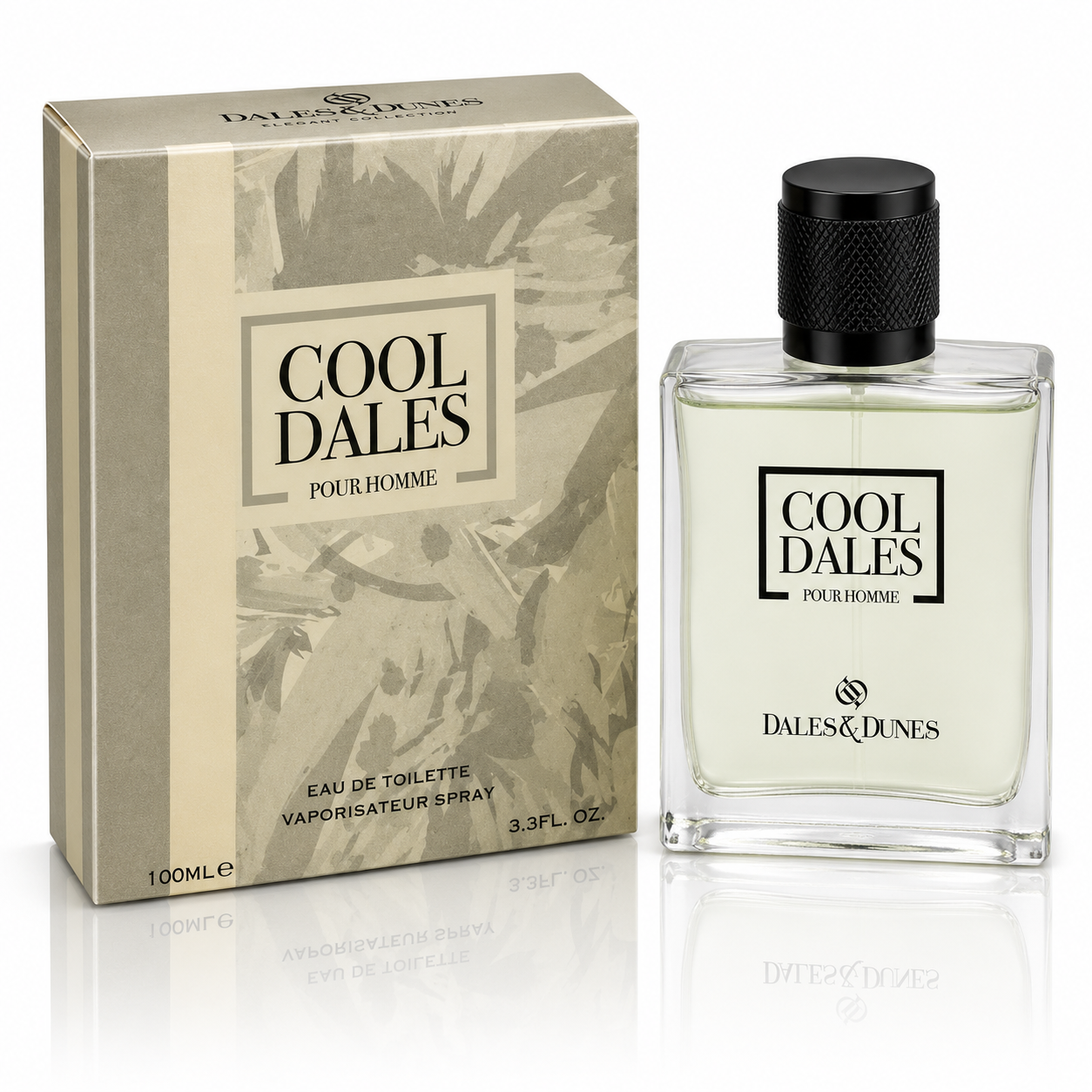 Apă de toaletă pentru bărbați, Parfum bărbătesc Cool Dales Pour Homme, EDT, 100 ml, Dales & Dunes