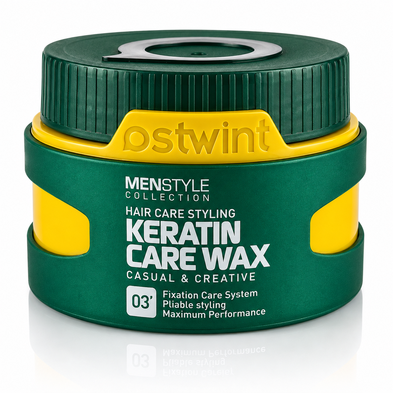 Ceară de păr lucioasă Ostwint Wet Wax 02 Casual & Creative, fixare puternică, efect wet-look, 150 ml - imagine 4