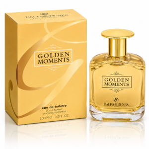 Apă de toaletă pentru femei, Parfum damă Golden Moments Pour Femme, EDT, 100 ml, Dales & Dunes®