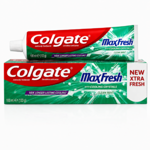Alternative view of Pastă de dinți Colgate Max Fresh Clean Mint cu cristale răcoritoare, protecție anticarii, 100 ml