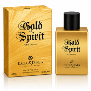 Apă de toaletă pentru bărbați, Parfum bărbătesc Gold Spirit Pour Homme, EDT, 100 ml, DALES & DUNES®