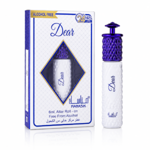 Parfum concentrat unisex, Dear Attar Roll-On fără alcool, 6 ml, MANASIK®